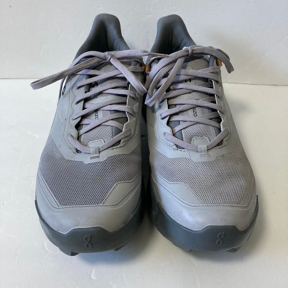 On Running Cloudsurfer Next Glacier Iron Grey Trail Shoes Mens 13